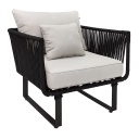 SAN BLAS SILLON TEJIDO PARA TERRAZA CON COJINERIA S TROPEZ - X 2023