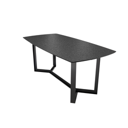 MG GRANITO NEGRO MESA COMEDOR RECTANGULAR BASE T - MG