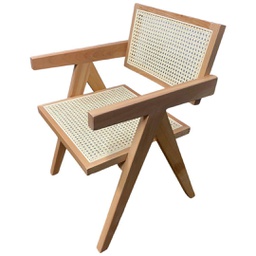 PALERMO SILLA MADERA Y BEJUCO - M24