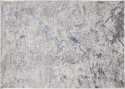 [10473] ADARA T2255 CREMA AZUL 160*230 ALFOMBRA TAPETE - LN 