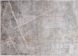 [10485] ADARA T2258 GRIS ORO 300*400  ALFOMBRA TAPETE - LN