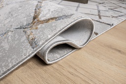 [10913] ADARA T2259 ORO GRIS AZUL 60*90 ALFOMBRA TAPETE - LN 