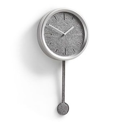 [AA1886R82] NEXO RELOJ PARED PENDULO PLATA - I *OUTLET 80% pieza única